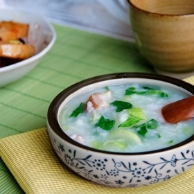 砂锅青菜粥